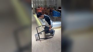 ভাস্কর্য ছাই কাঠ ডাইনিং চেয়ার আধুনিক নকশা